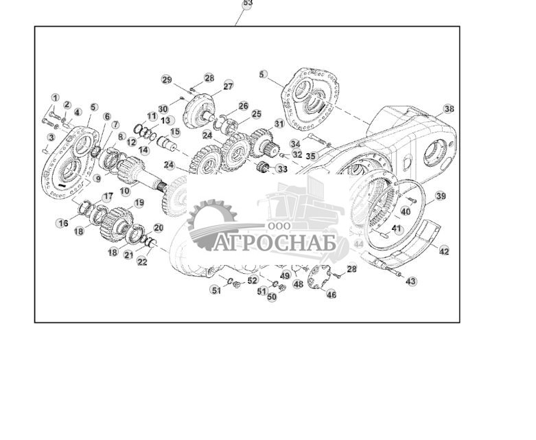 Bogie Assembly, Rear Axle, LOK 217 (001509 - ) - ST868186 3.jpg